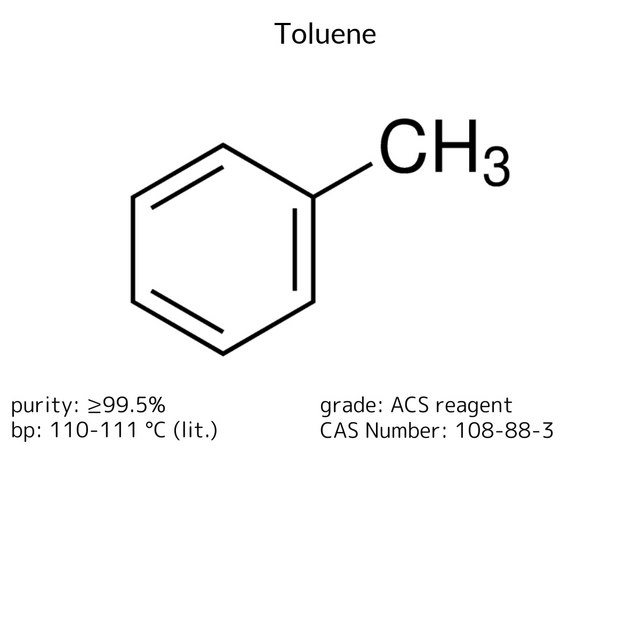 TOLUENE, ACS REAGENT, >=99.5%
