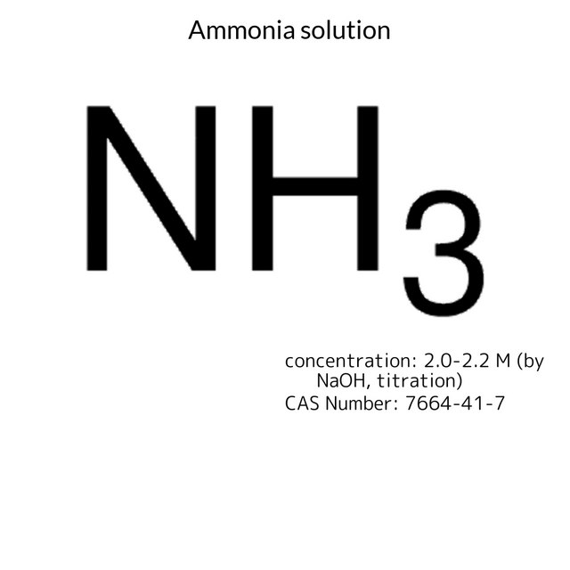AMMONIA, 2.0M SOLUTION IN 2-PROPANOL