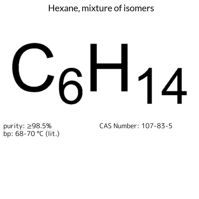 HEXANE, MIXTURE OF ISOMERS, FOR