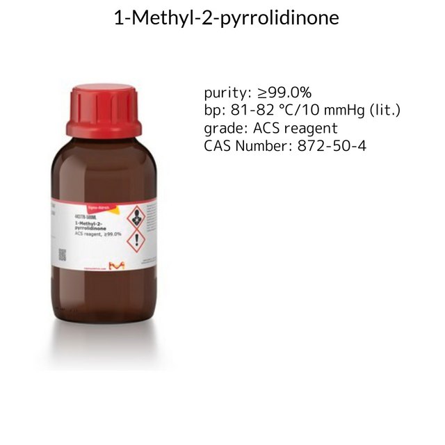 1-METHYL-2-PYRROLIDINONE, ACS REAGENT, =