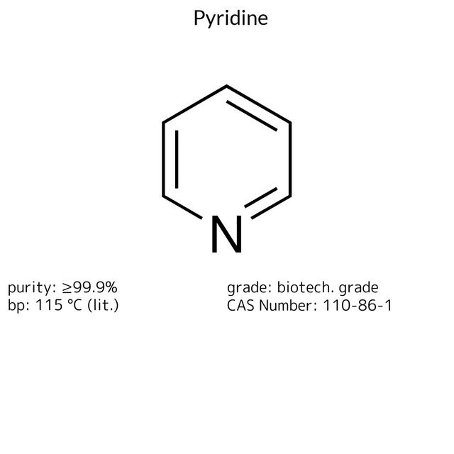 PYRIDINE, BIOTECH GRADE SOLVENT, 99.9+%