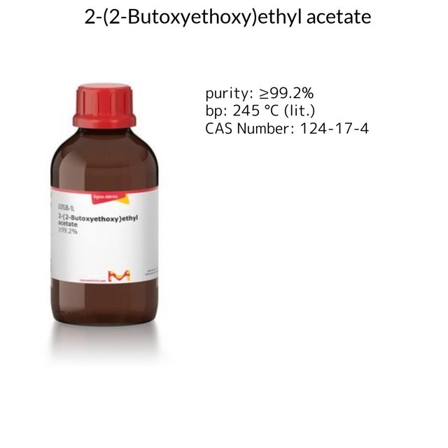 2-(2-BUTOXYETHOXY)ETHYL ACETATE, >=99.2%