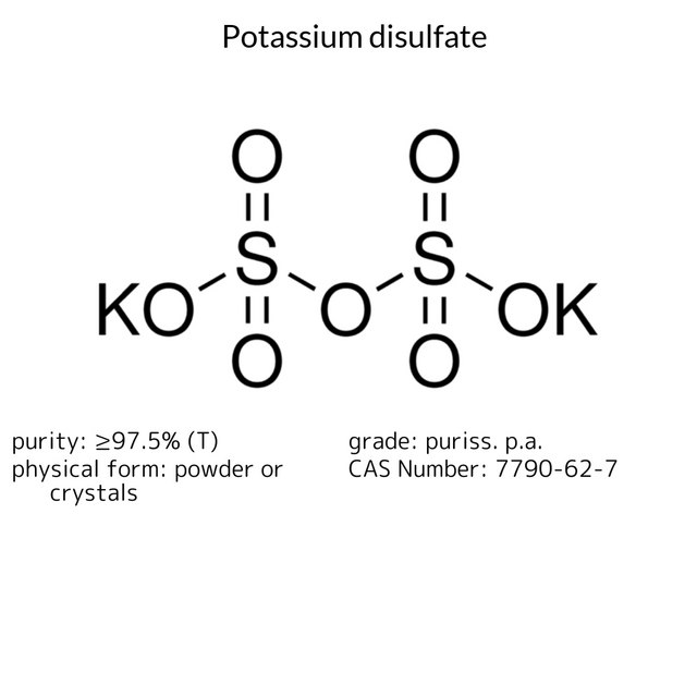 POTASSIUM DISULFATE