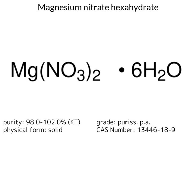 MAGNESIUM NITRATE HEXAHYDRATE, ACS