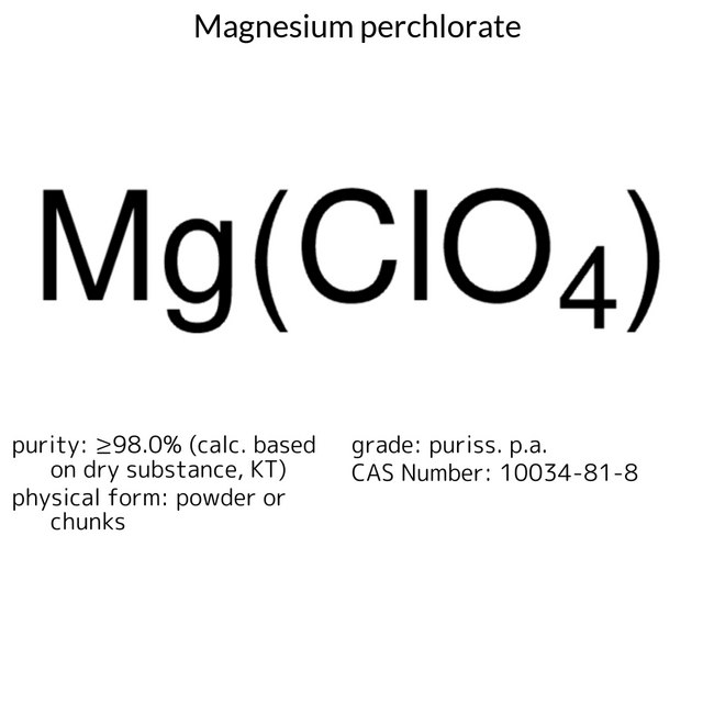 MAGNESIUM PERCHLORATE, PURISS. P.A., DR&
