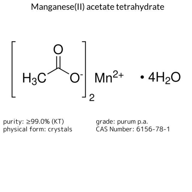 MANGANESE(II) ACETATE TETRAHYDRATE