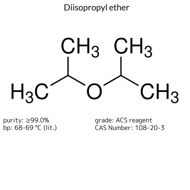 DIISOPROPYL ETHER, CONTAINS EITHER BHT
