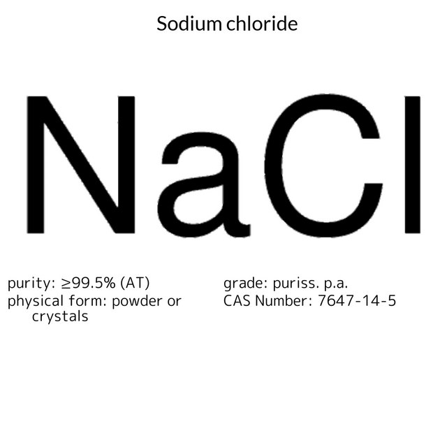 SODIUM CHLORIDE, FINE CRYSTALS,FREE- &