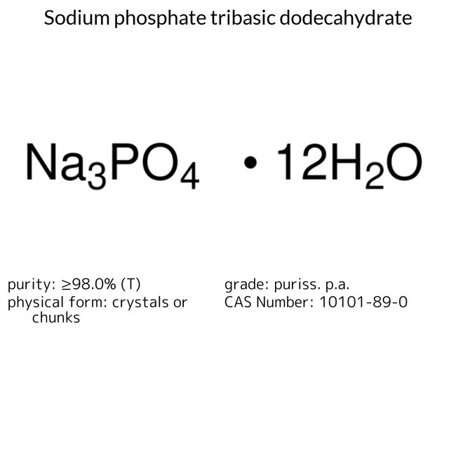 TRI-SODIUM PHOSPHATE (TERT)