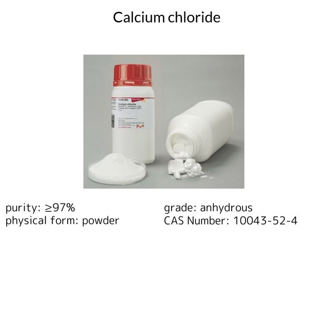 CALCIUM CHLORIDE, ANHYDROUS, FREE-FLOWI&