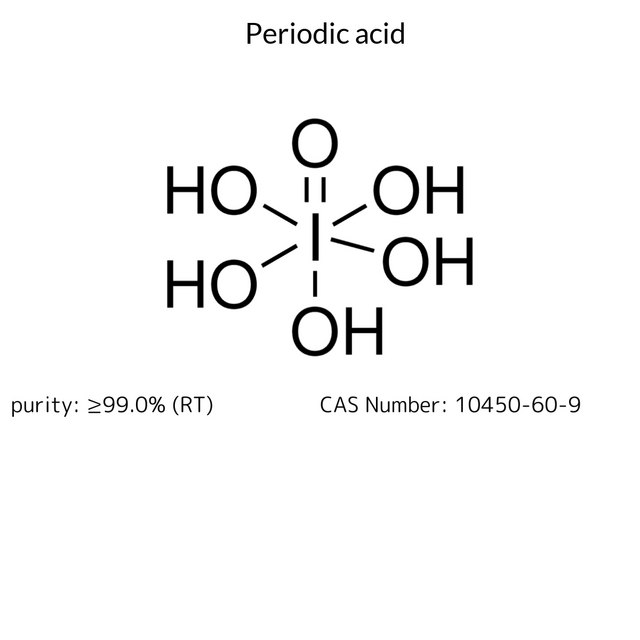 PERIODIC ACID, ACS, CRYSTALLIZED
