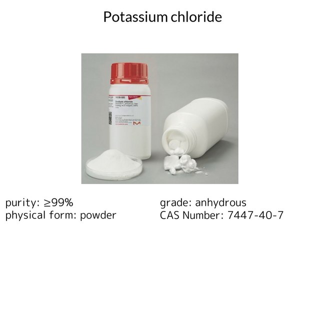 POTASSIUM CHLORIDE, ANHYDROUS, FREE-FLO&