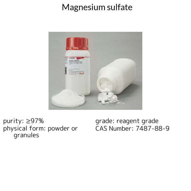 MAGNESIUM SULFATE, ANHYDROUS, FREE-FLOW&