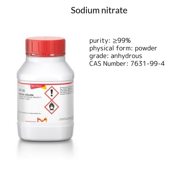 Sodium nitrate