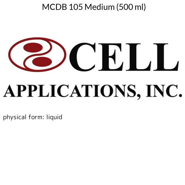 MCDB 105 Medium (500 ml)
