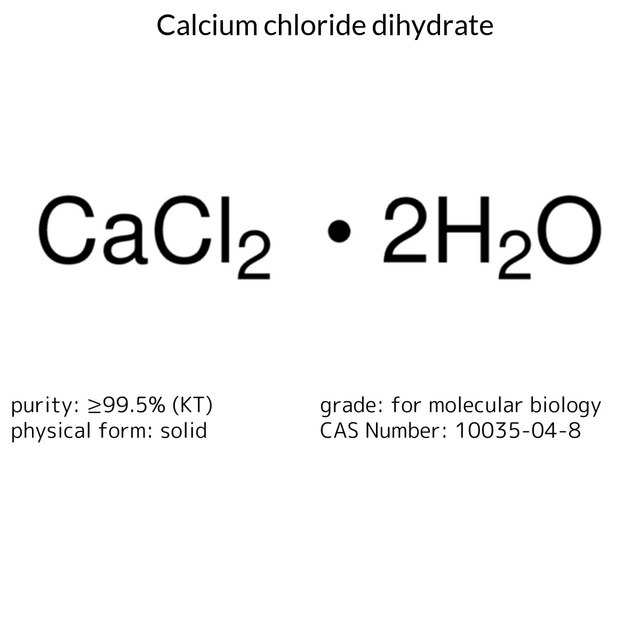 Calcium chloride dihydrate