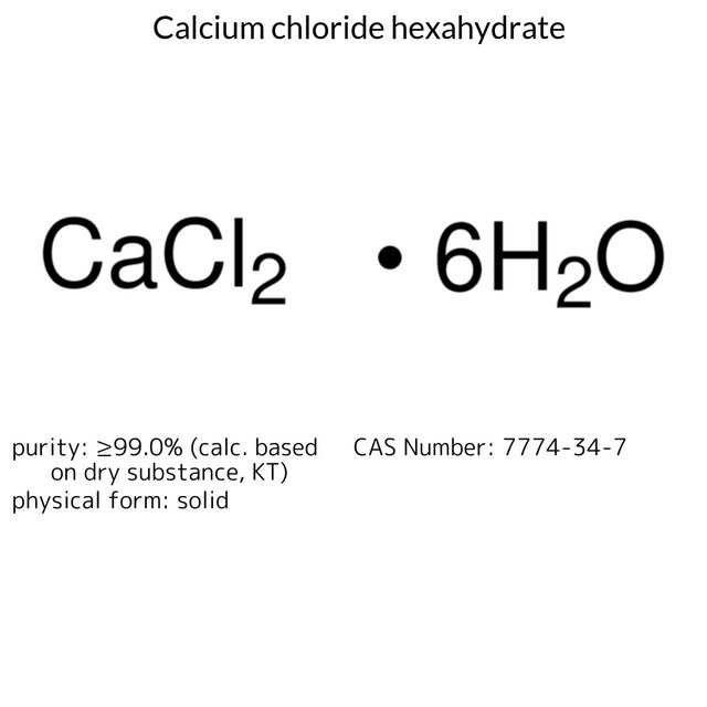 Calcium chloride hexahydrate