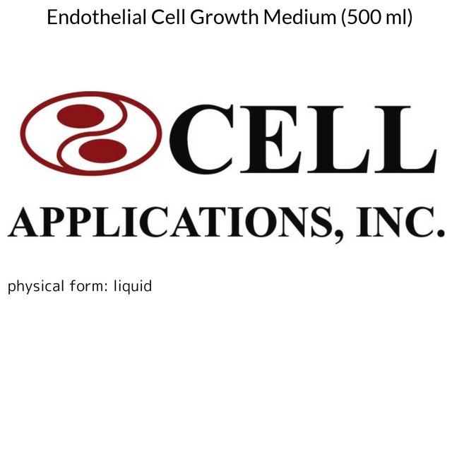 Endothelial Cell Growth Medium (500