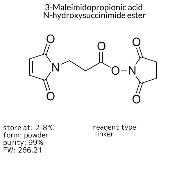 3-Maleimidopropionic acid N-hydroxysuccinimide ester