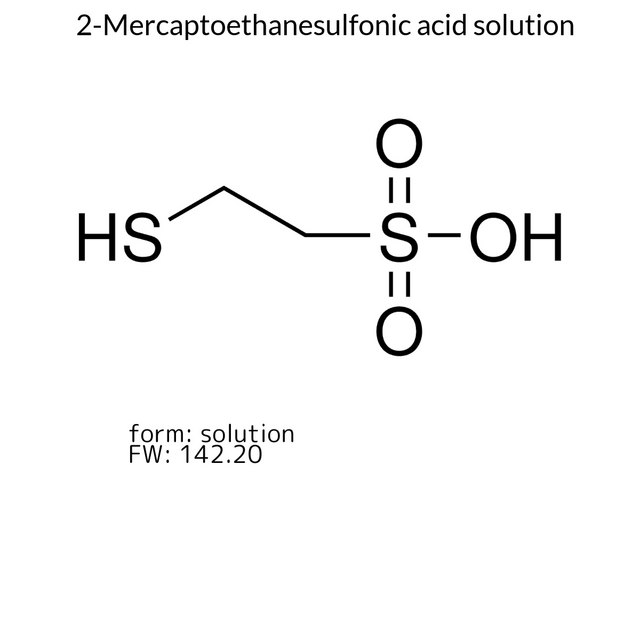 2-Mercaptoethanesulfonic acid solution