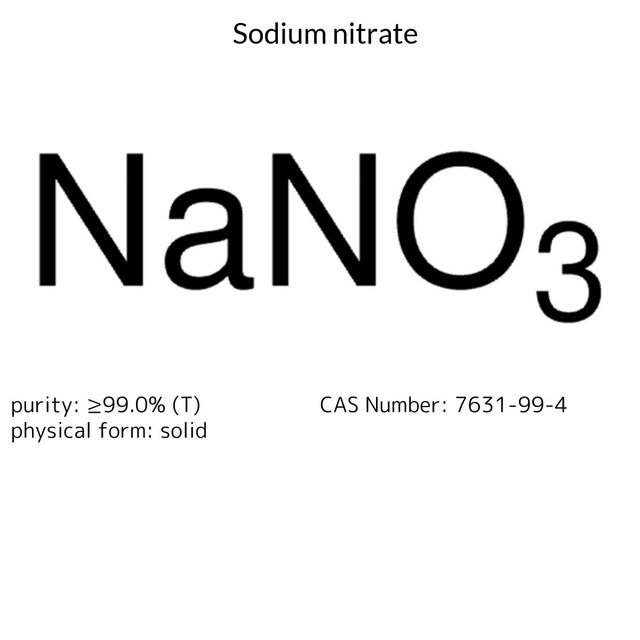 Sodium nitrate