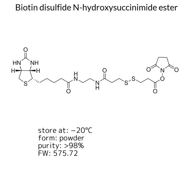 Biotin disulfide N-hydroxysuccinimide ester