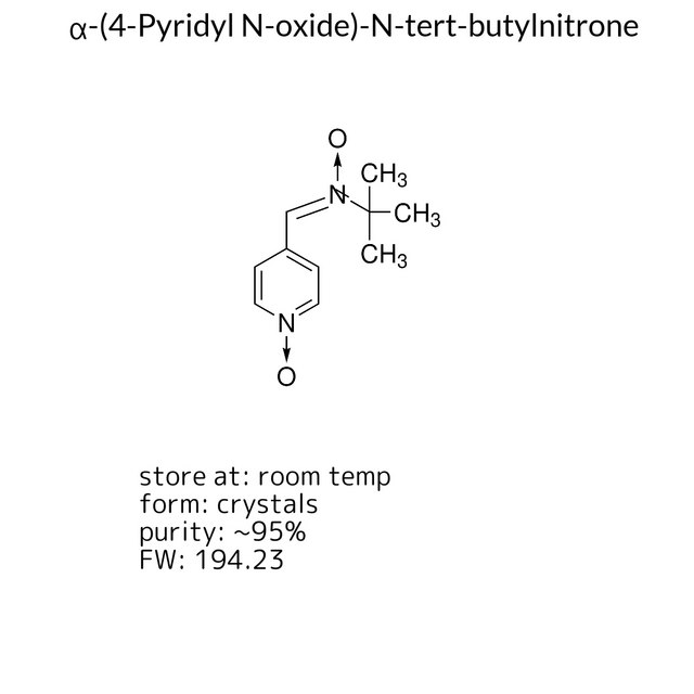 ?-(4-Pyridyl N-oxide)-N-tert-butylnitrone