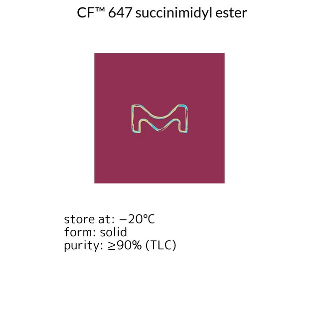 CF™ 647 succinimidyl ester
